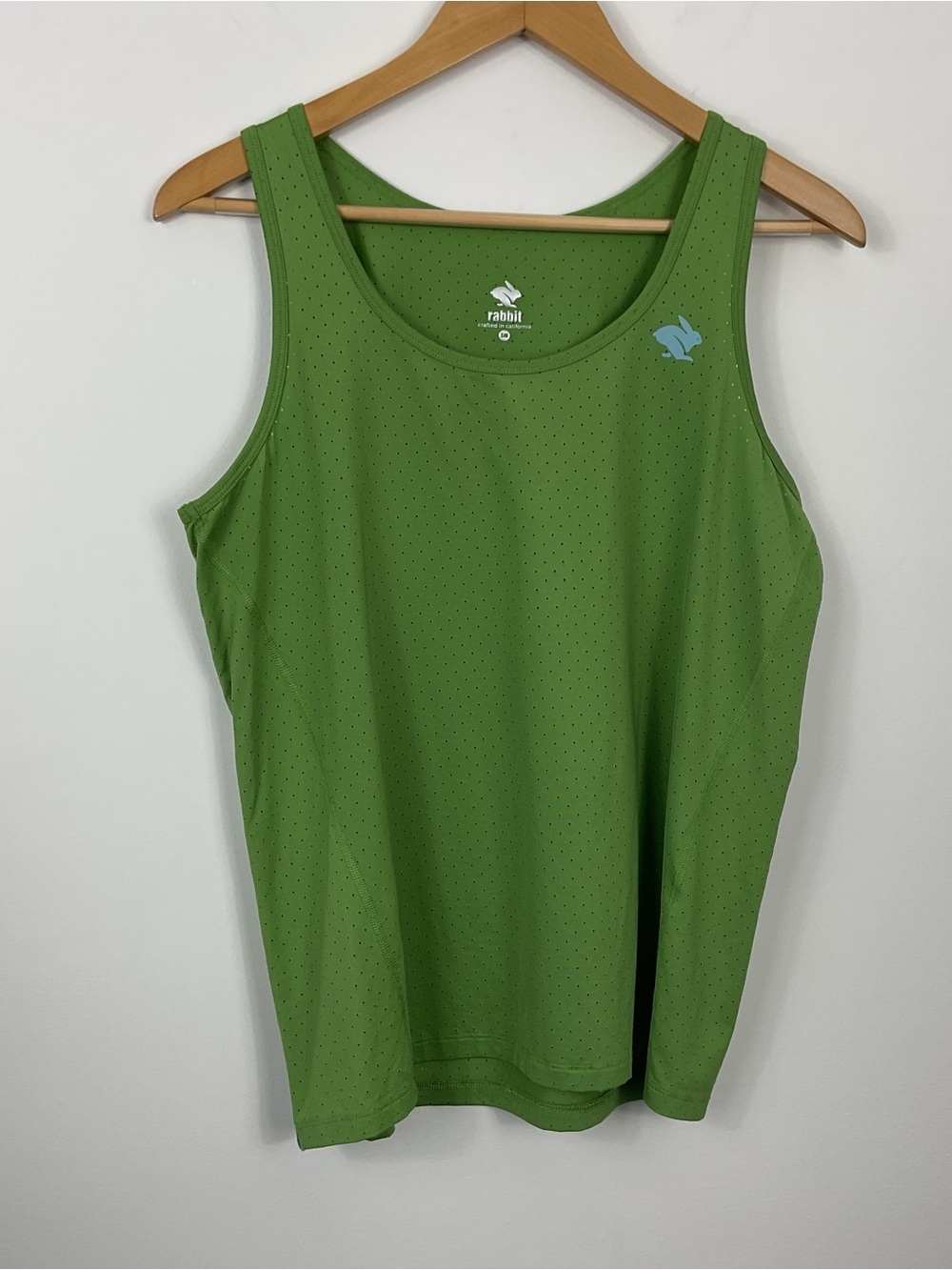 Rabbit Welcome To The Gun Show Perforated Tank Top Men’s Size Small